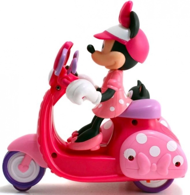 Minnie Scooter mit Seitenwagen und Figur