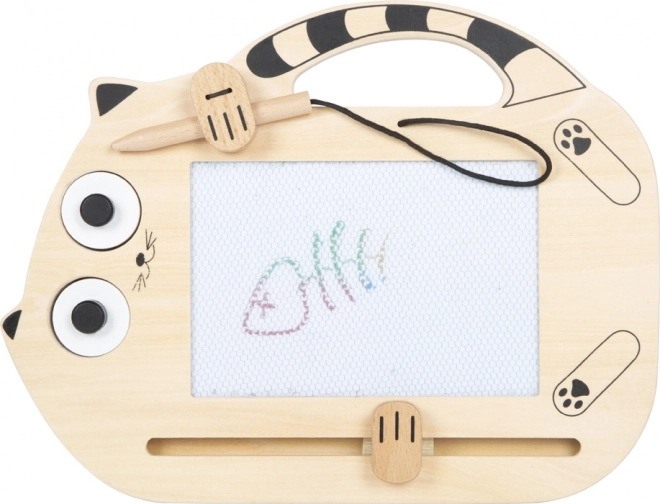 Magnetische Zeichentafel Katze