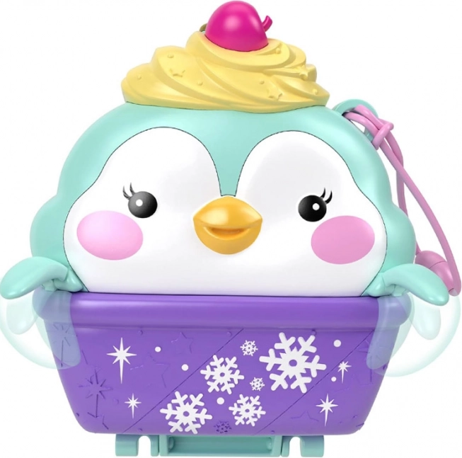 Polly Pocket Kompaktes Eishaus mit Pinguinen