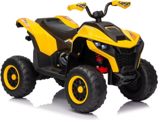 Gelbes Quad Fast Wheel