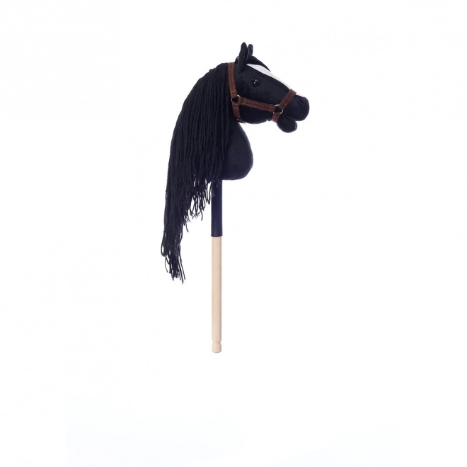 Hobby Horse auf Stange schwarz