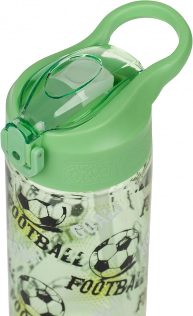 Tritan-Flasche mit Trinkhalm Fußball 500 ml