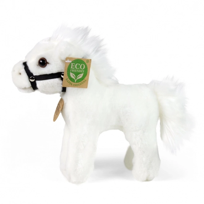 Plüschpferd Weiß 20 cm ECO-FRIENDLY