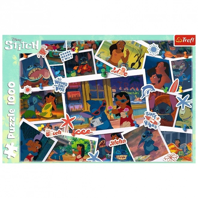 Puzzle 1000 Teile Lilo und Stitch Süße Erinnerungen