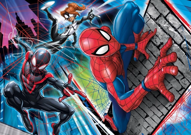 Puzzle 60 Teile Super Farbe - Spider-Man
