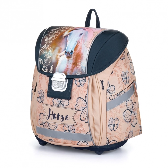 Schulrucksack Premium Light Pferde-Romantik