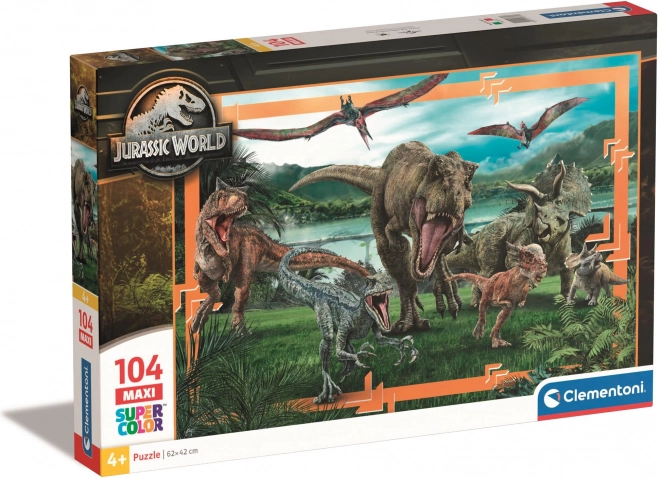 Maxi-Puzzle 104 Teile Jurassic World