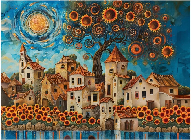 Puzzle Sonnenblume 1000 Teile