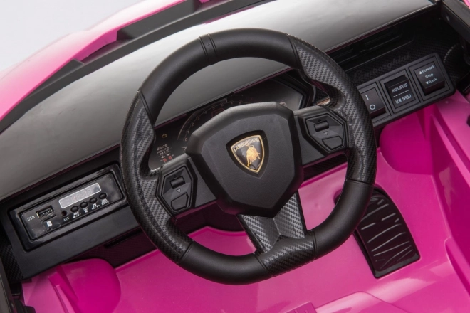 Lamborghini SIAN Kinderauto mit Batterie und Fernbedienung – Rosa
