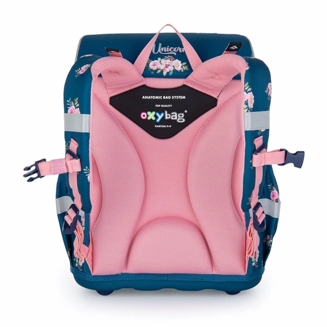 Premium Schulrucksack Einhorn