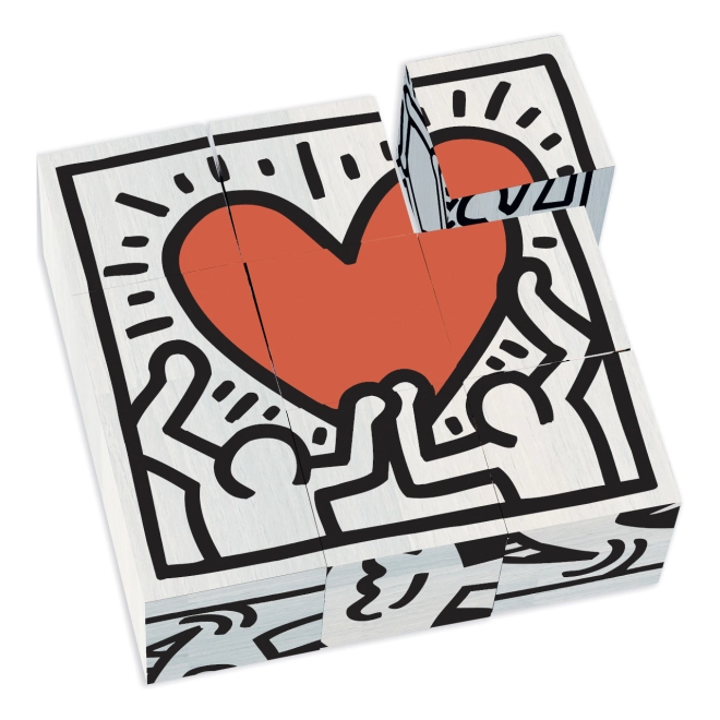 Künstlerisches Design von Keith Haring