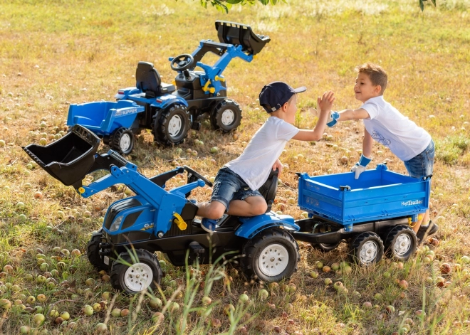 Rolly Toys Kippanhänger RollyMega Trailer Blau