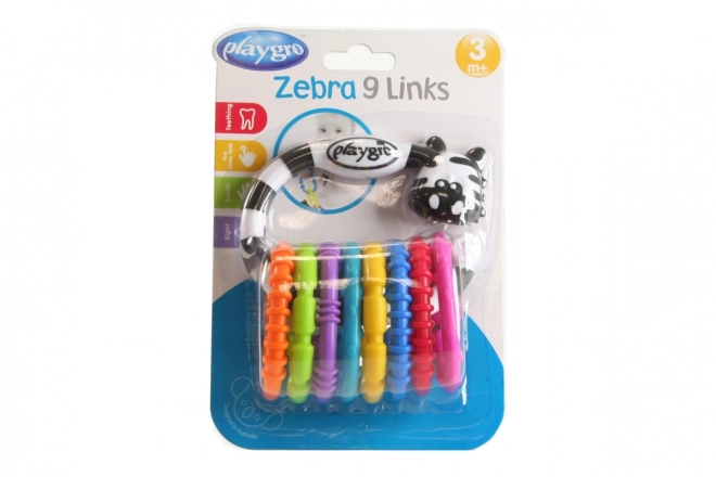 Playgro - Zebra mit Ringen