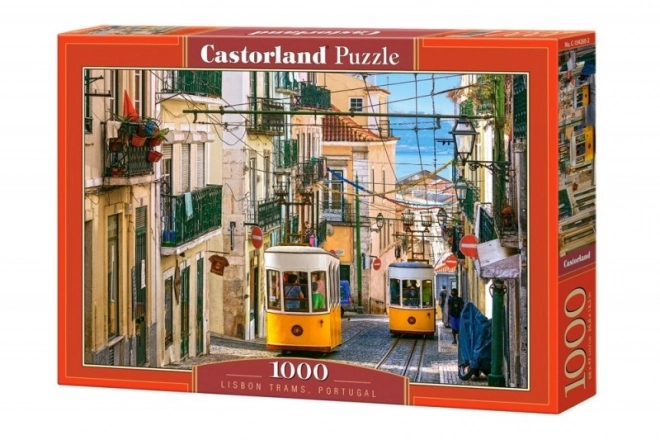 Puzzle 1000 Teile Lissabonner Straßenbahnen Portugal