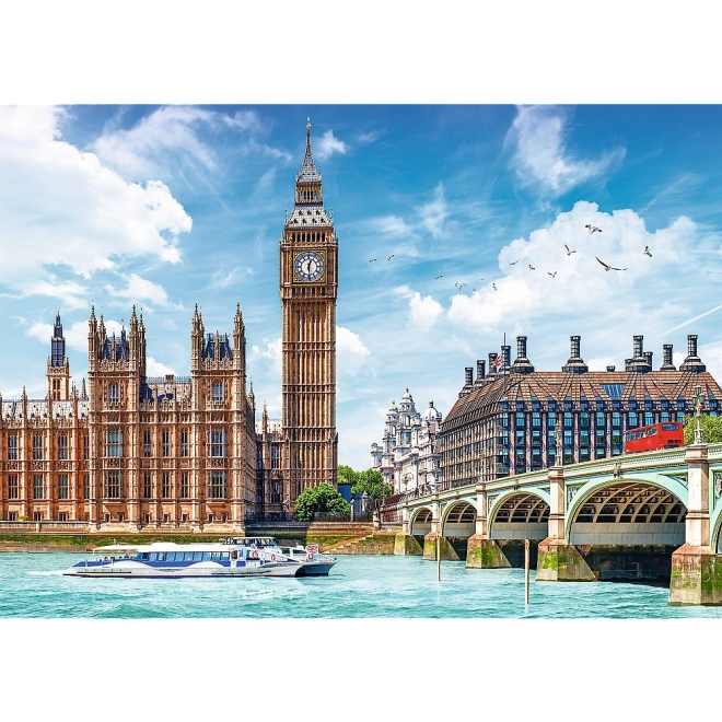 Ikonische Londoner Szenerie in Premium-Qualität