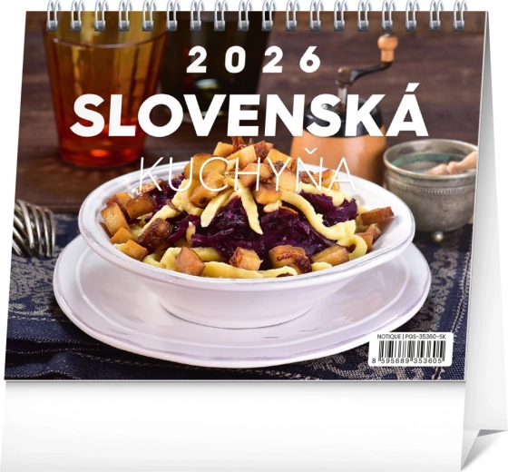 Tischkalender Slowakische Küche 2026