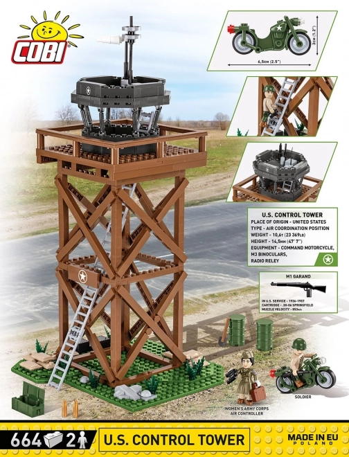 Kontrollturm USA Bauklötze Set