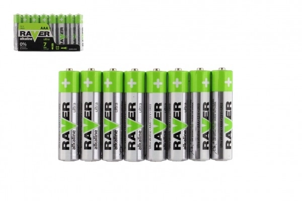 Raver Alkaline Batterien AAA 8er Packung