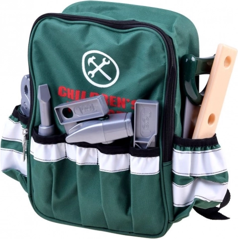 Großes Handwerker-Set für Kinder 3+ mit interaktiven Effekten und Rucksack