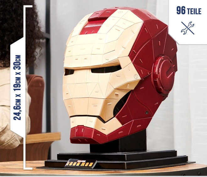 4D Puzzle MARVEL Iron Man Helm