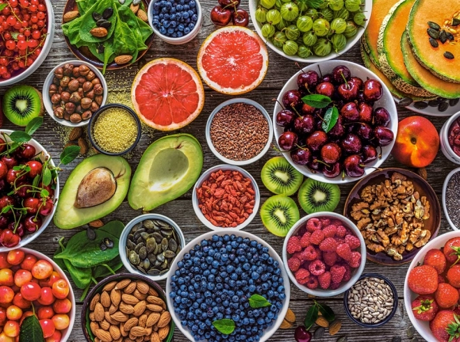 Puzzle 2000 Teile Voller Superfood