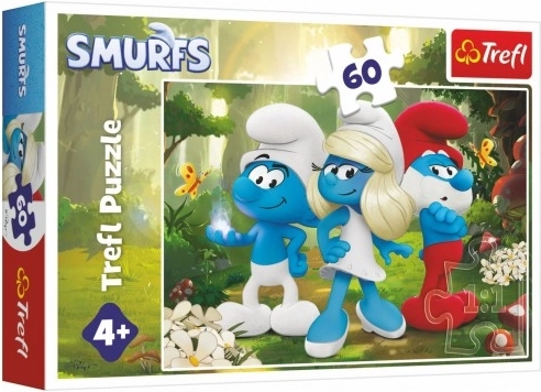 Puzzle Schlümpfe Zauberwald 60 Teile