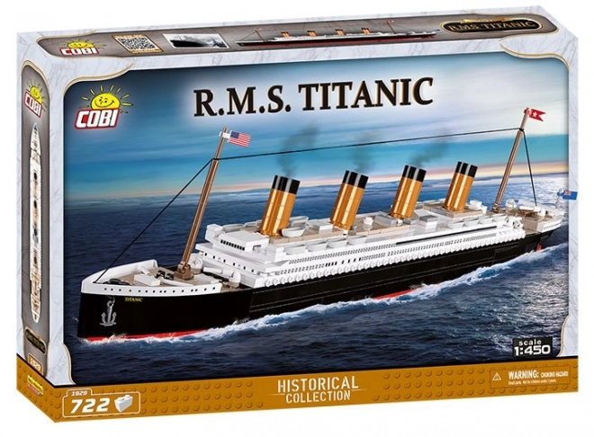 Modellbausatz Titanic im Maßstab 1:450