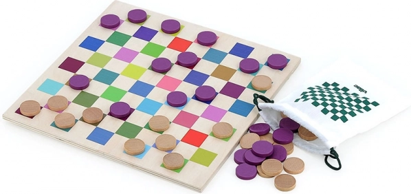 Vilac Buntes Holz-Spiel Dame