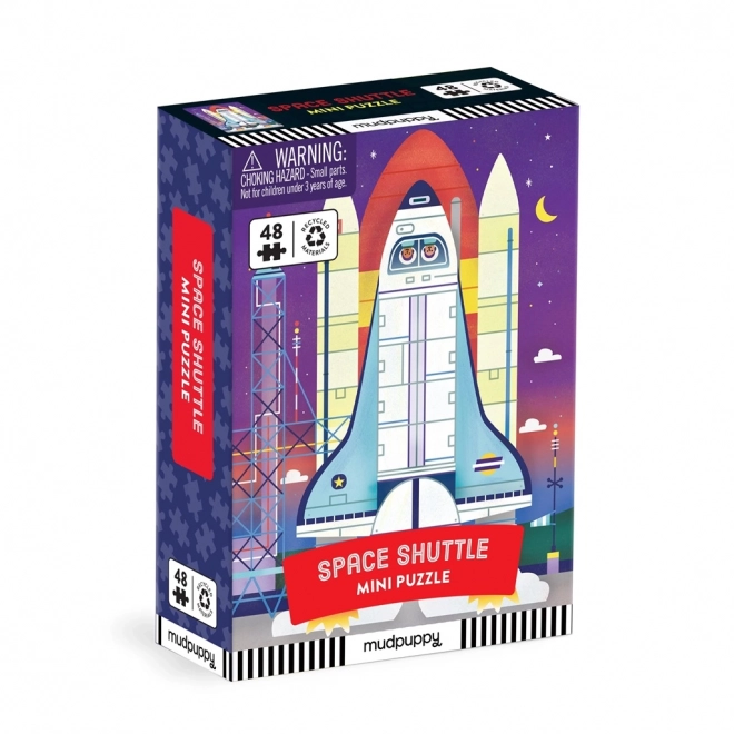 Mudpuppy Puzzle Space Shuttle 48 Teile