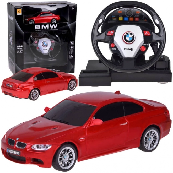 Sportwagen mit Lenkrad BMW Ferngesteuertes Auto