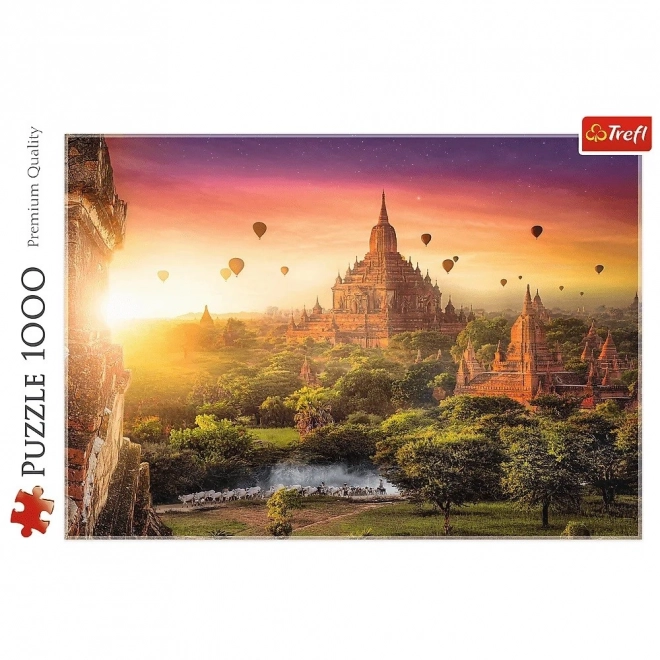 Puzzle 1000 Teile - Antiker Tempel in Birma