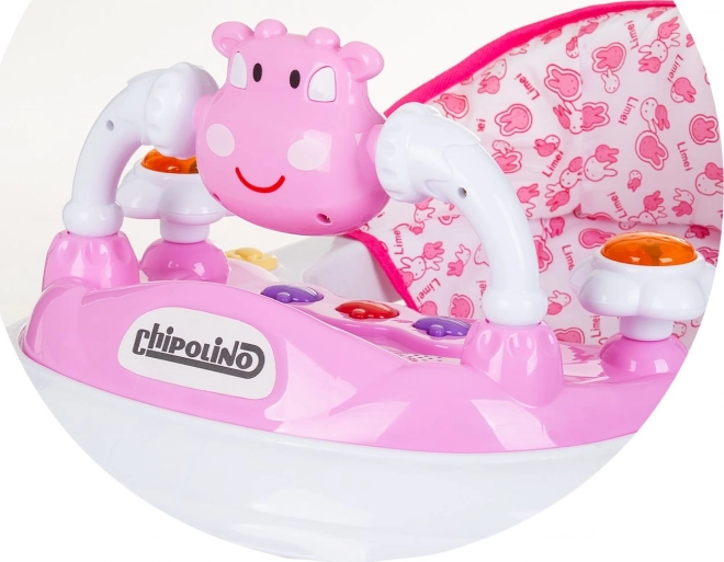 Chipolino Interaktives Lauflerngerät Kleine Kuh Pink