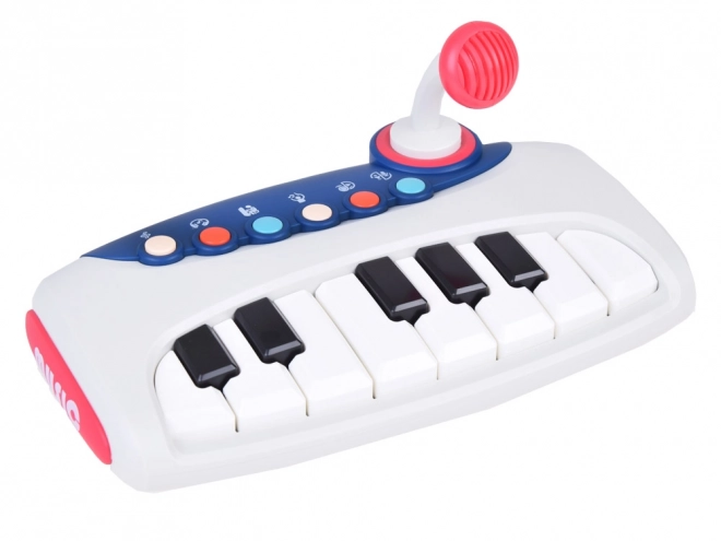 Interaktives Musikalisches Keyboard mit Mikrofon für Kinder