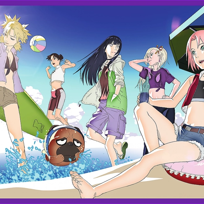 Trefl Puzzle Naruto Shippuden: Abenteuer von Naruto Uzumaki 4x250 Teile