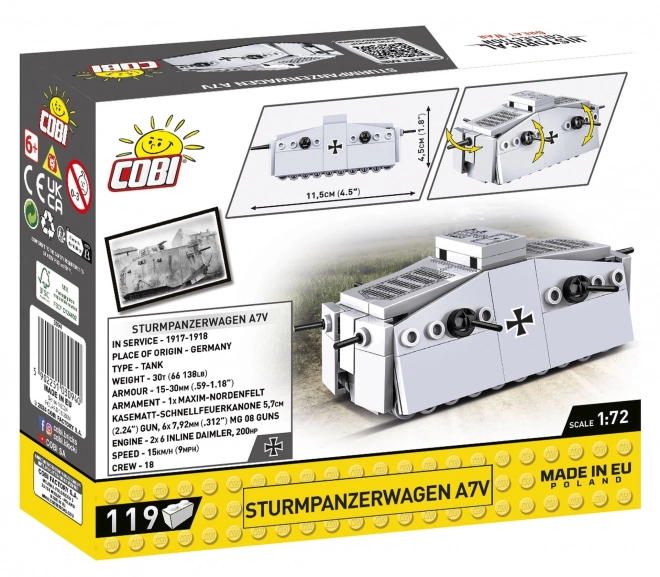 Sturmpanzerwagen A7V Bausatz