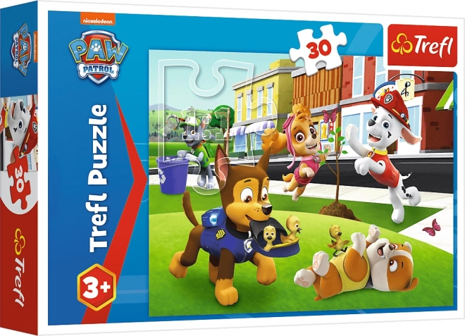 Puzzle mit 30 Teilen Hunde in Aktion PAW Patrol