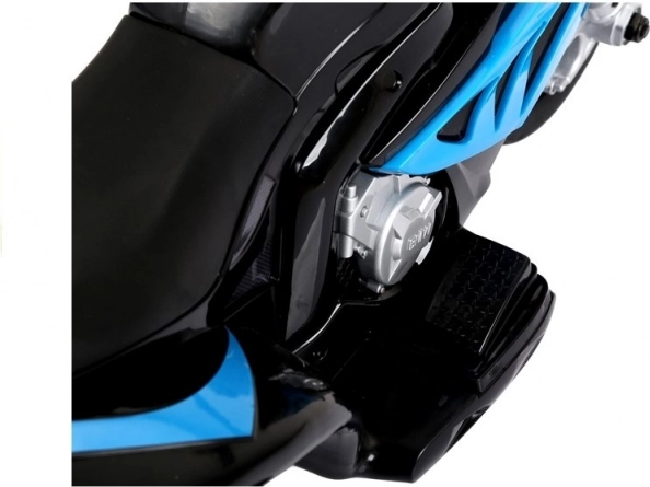 Batteriebetriebenes Dreirad-Motorrad BMW S1000RR blau