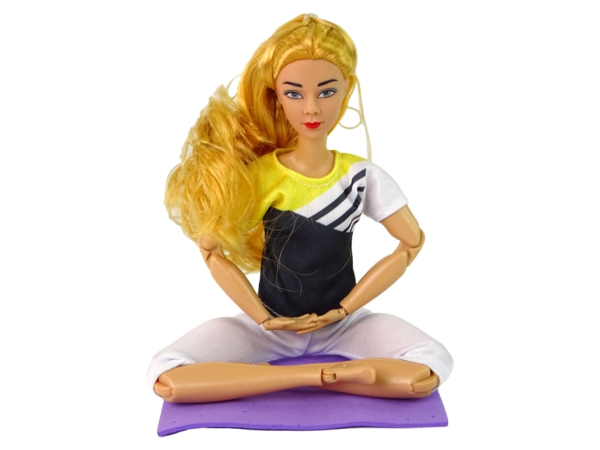 Realistische Yogaposen