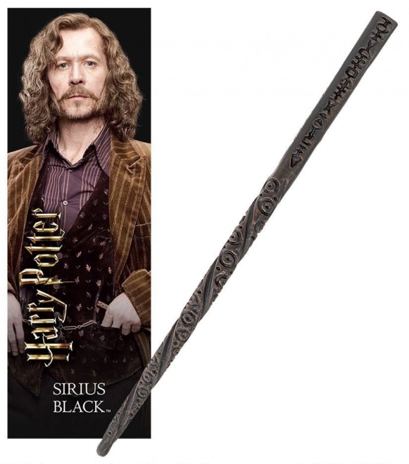 Magische Zauberstab von Sirius Black mit 3D-Lesezeichen