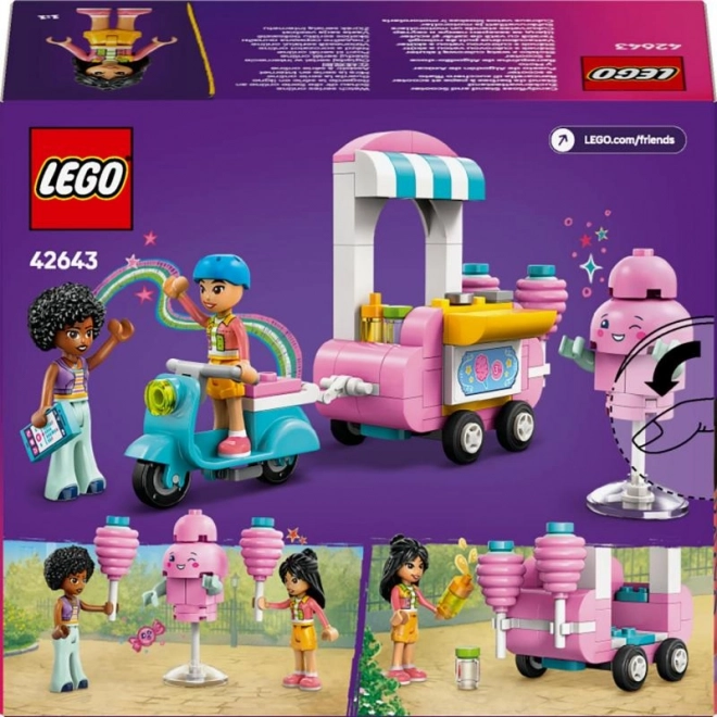 Lego Friends Zuckerwattestand mit Roller