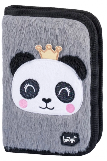 Schulmäppchen Einzelfach Panda