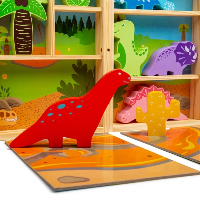 Bigjigs Toys Dinosaurier Spielbox