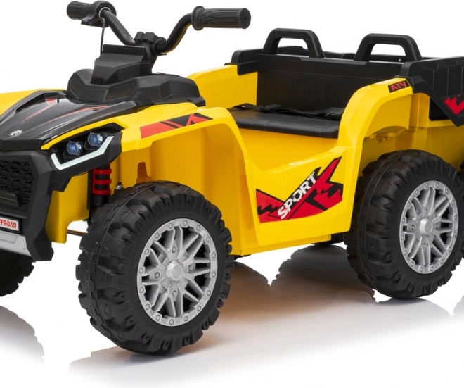 Gelbes sportliches Kinder-Quad TX ATV