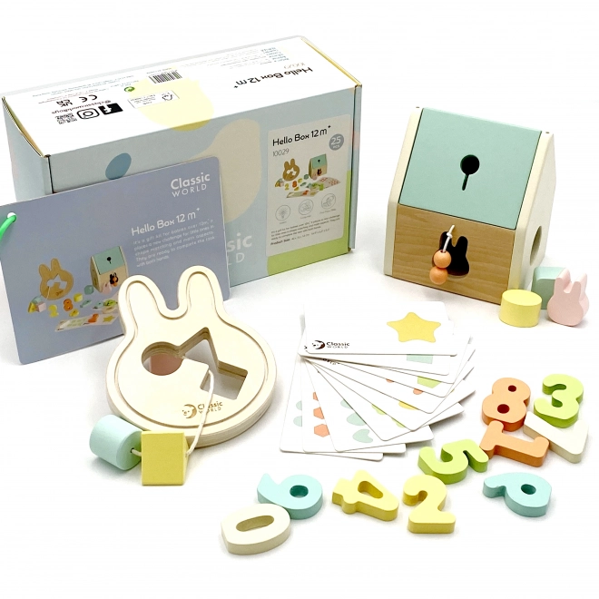 Pastell-Baukasten Classic World für Kinder von 12-18 Monaten