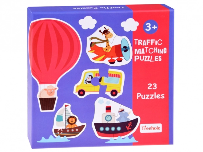 Fahrzeug Puzzle Set für Kinder