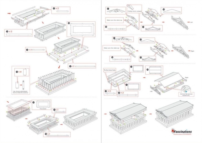 Metal Earth 3D Puzzle Parthenon