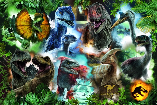 Puzzle Lieblingsdinosaurier Jurassic World