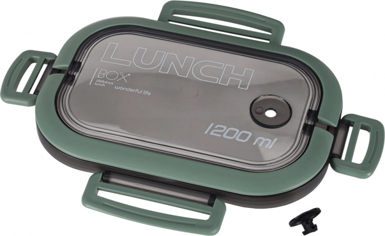 Auslaufsicherer Deckel mit 4 Clips