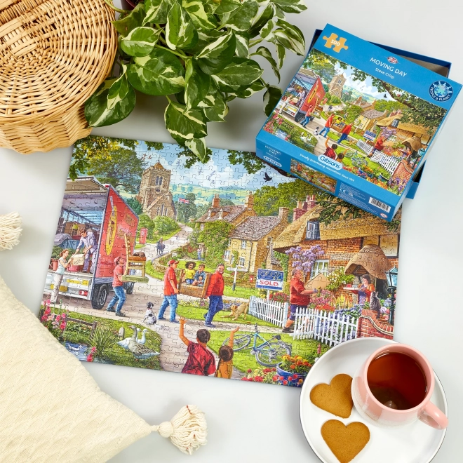 Gibsons Puzzle Umzug 500 Teile