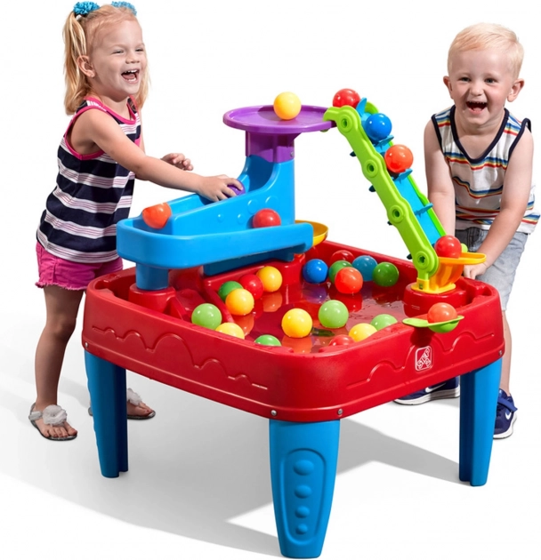 Tisch des kleinen Entdeckers Wasserspielplatz